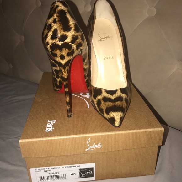 Christian Louboutin Shoes - Christian Louboutin So Kate 120 Leopardino